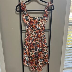 SHEIN Floral Romper - Multicolor